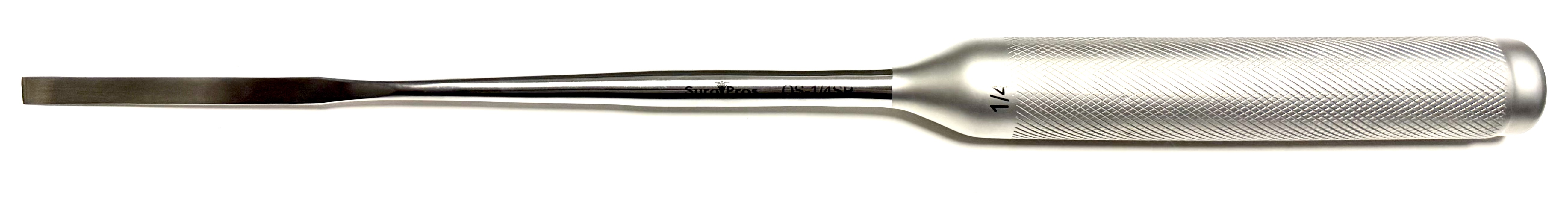 OSTEOTOME, 15" STRAIGHT 1/4"