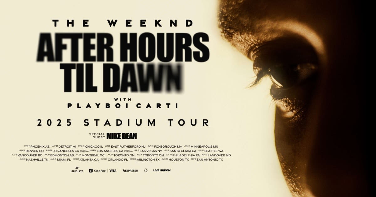 Tur After Hours Til Dawn The Weeknd Raih Pendapatan Lebih dari $440 Juta di 2026