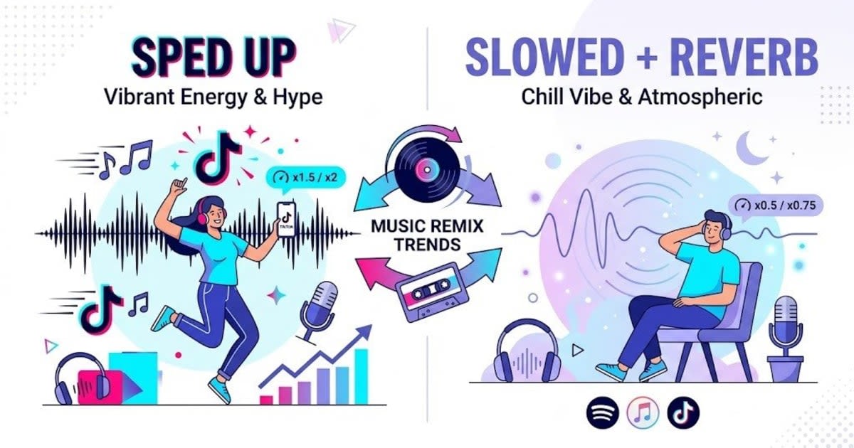 Fenomena Sped Up dan Slowed + Reverb: 30 Miliar Views di TikTok