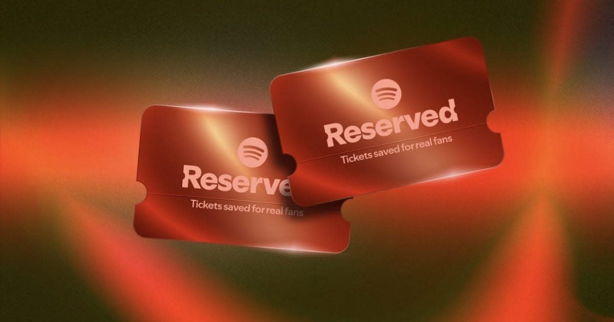 Spotify Luncurkan 'Reserved' untuk Tiket Konser, Role Model Jadi Artis Pertama