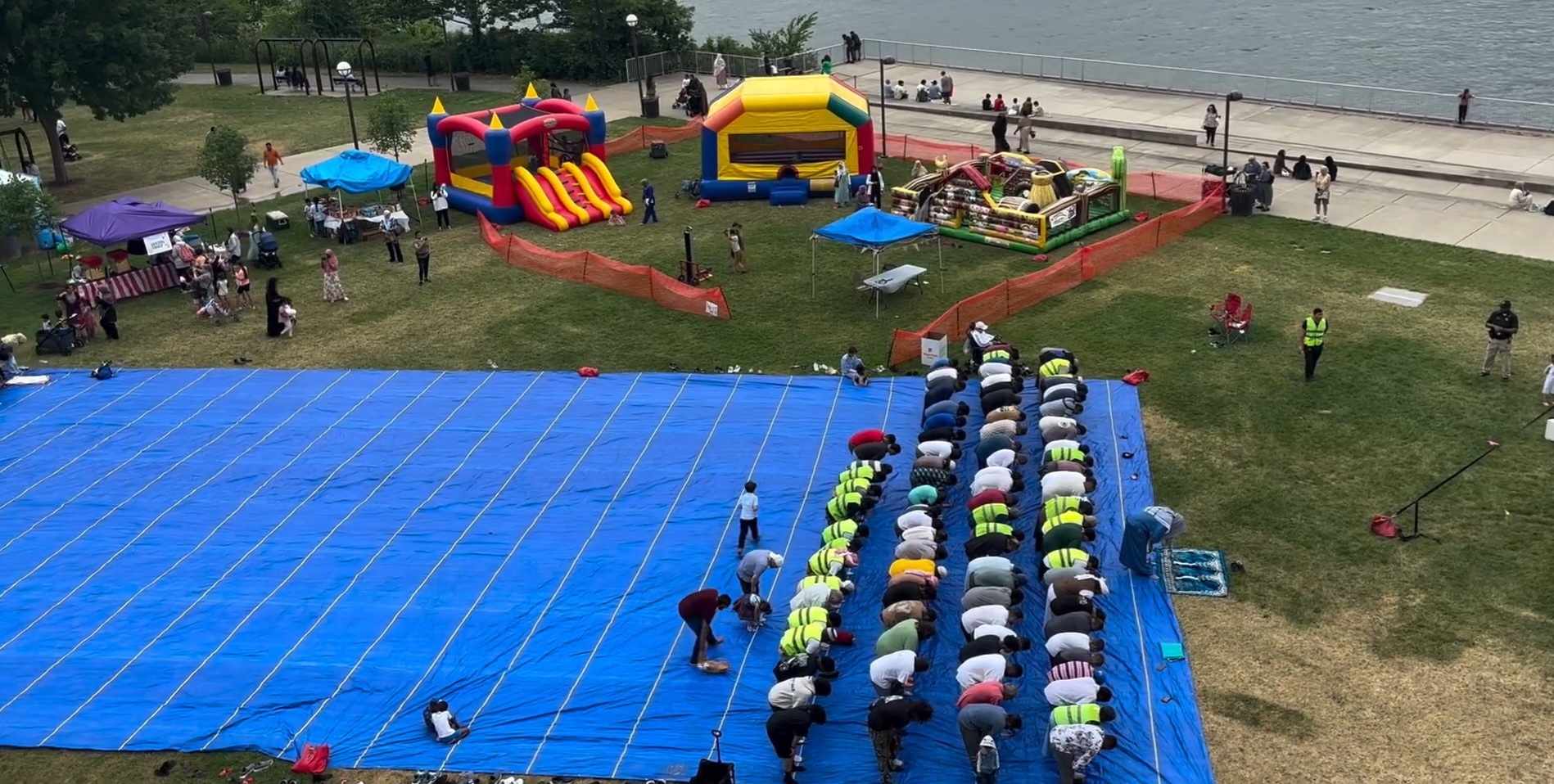 Providing Security at Eid Carnival 2024