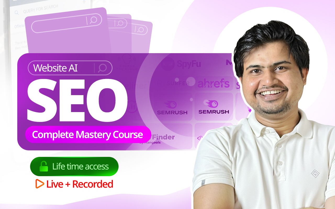 Complete Website AI GEO & SEO Mastery Course (Lifetime Access)