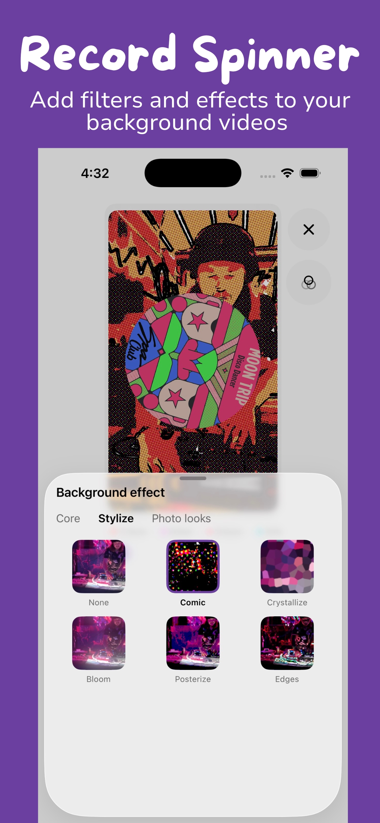 Record Spinner on iPhone — screenshot 4