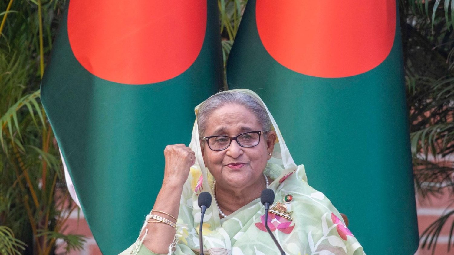 “Be prepared,this time everyone must return home. Instruct workers to get ready to take to the field.” — Awami League President Sheikh Hasina