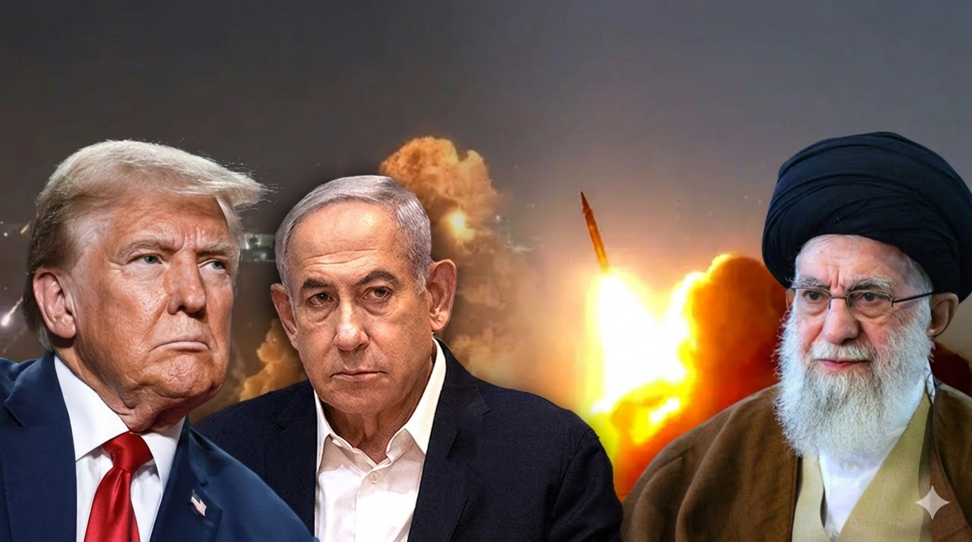 Tensions Rise in the Middle East – Joint Israeli–U.S. Military Strikes in Iran, Massive Explosion at U.S. Naval Base in Response