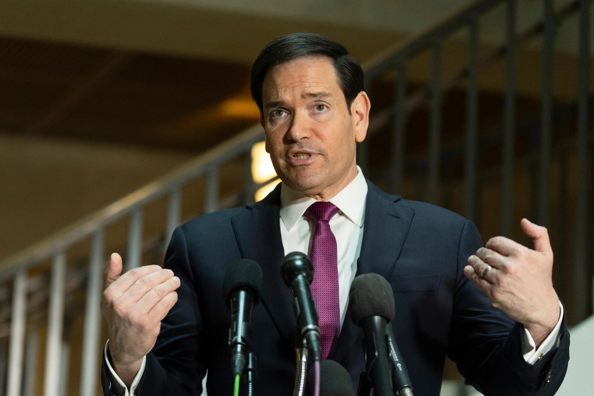 U.S. Secretary of State Marco Rubio explains reasons behind military action against Iran
