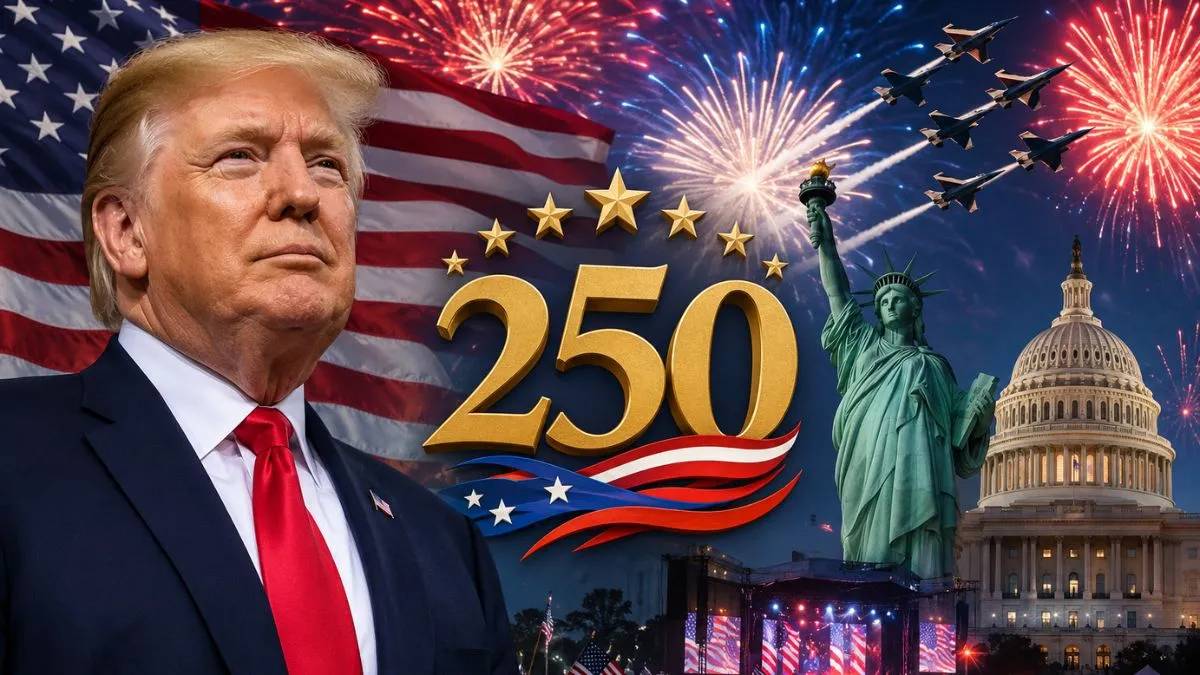 The United States Of America marks 250th independence anniversary as heatwave disrupts celebrations