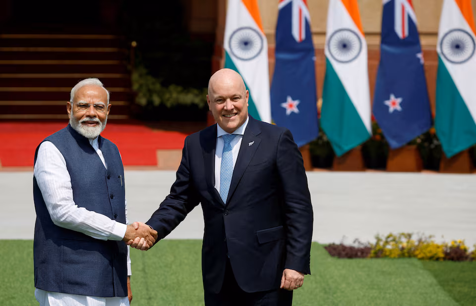 New Zealand and India Elevate Ties to Strategic Partnership During Prime Minister Modi's Historic Visit