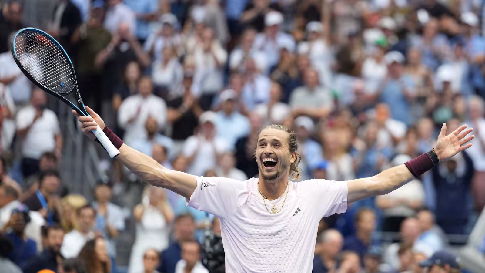 Germany’s Alexander Zverev defeats USA’s Ben Shelton in four sets to win his first-ever US Open title