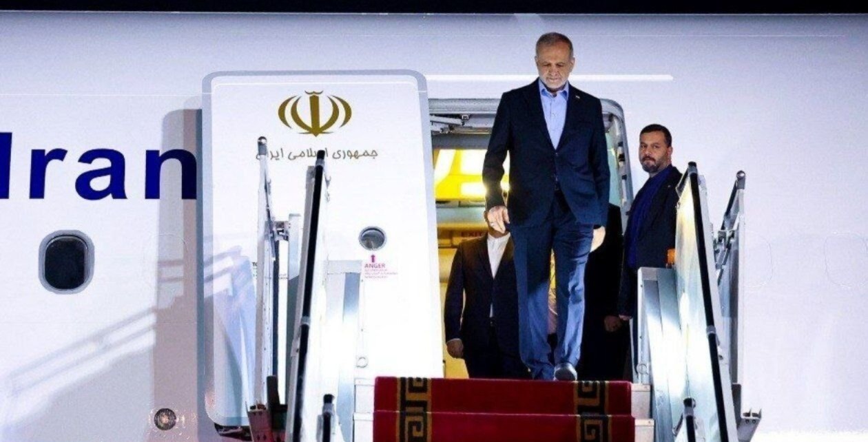 Iranian President Masoud Pezeshkian Returns to Tehran After Attending CIS and Caspian Sea Summits