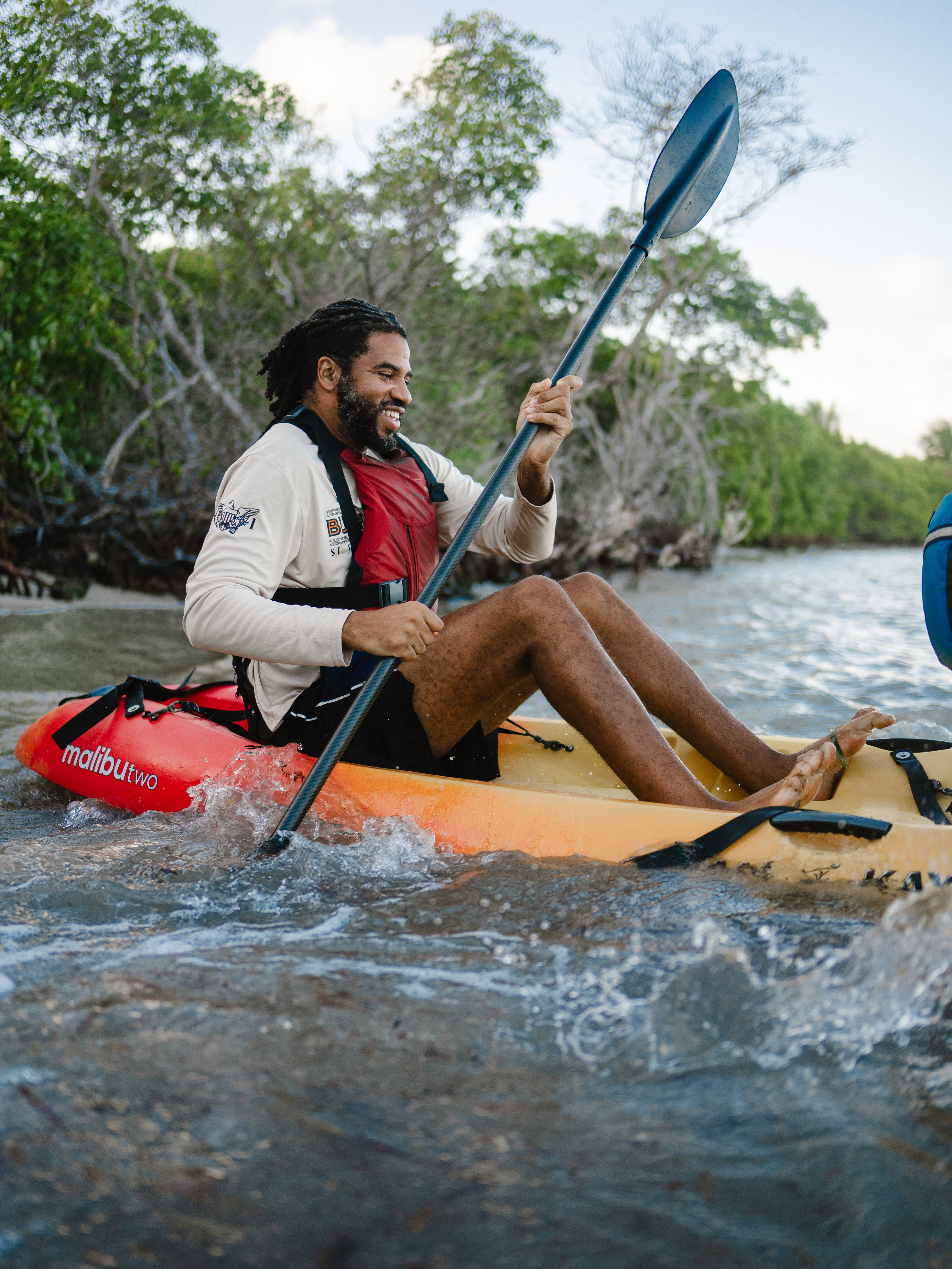 Kayak and SUP Rentals guided tour in St. Croix, USVI with BushTribe Eco Adventures