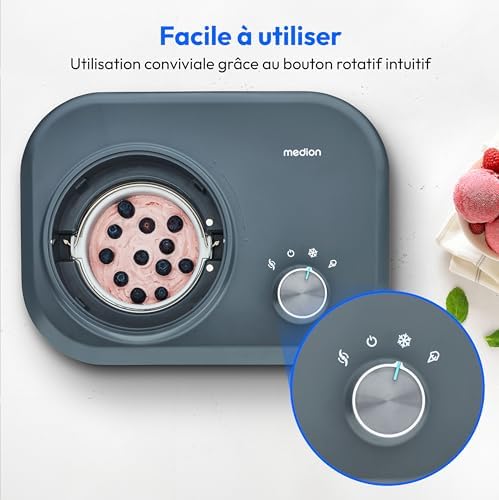 Vue 4 de Medion Sorbetiere Avec Compresseur