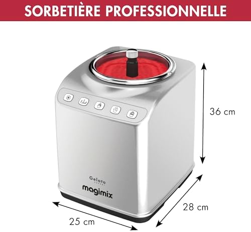 Vue 2 de Magimix Sorbetiere Gelato Expert