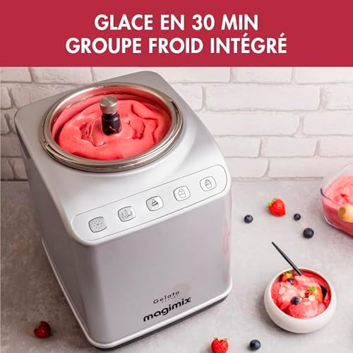 Vue 4 de Magimix Sorbetiere Gelato Expert