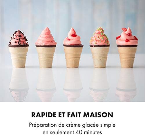 Vue 2 de Klarstein Sweet Sundae Sorbetiere