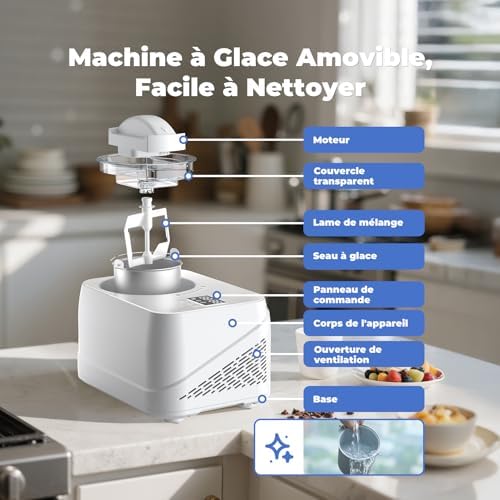 Vue 6 de Sorbetiere Electrique Avec Compresseur