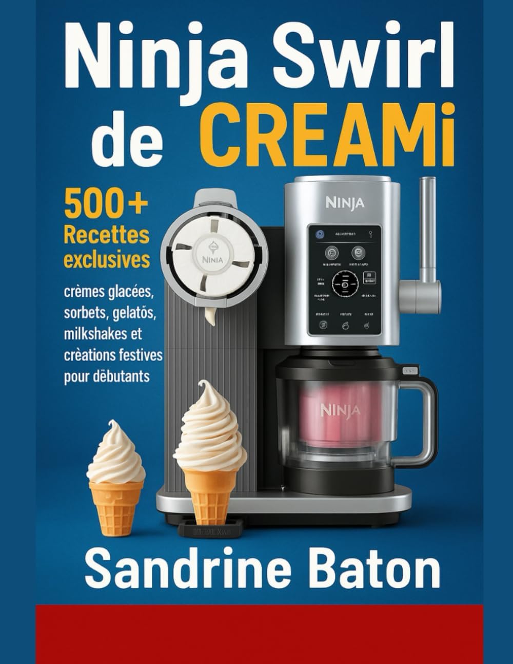 Vue 7 de Ninja Creami Officiel Creme