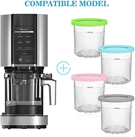 Vue 4 de Bacs Creme Glacee