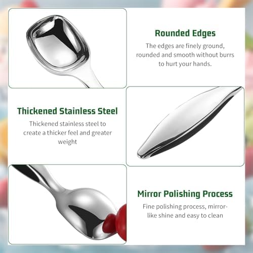 Vue 3 de Cuillere Creme Glacee