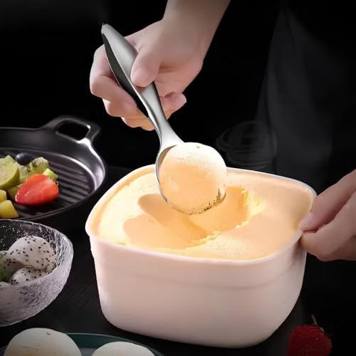 Vue 4 de Cuillere Creme Glacee