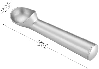 Vue 2 de Cuillere Glace Avec