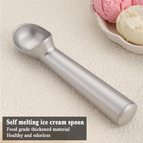 Vue 3 de Cuillere Glace Avec