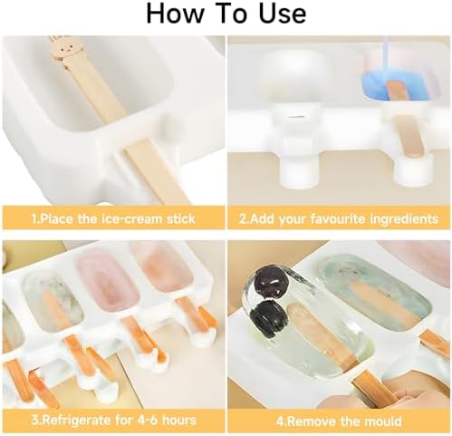 Vue 3 de Pieces Moule Glace