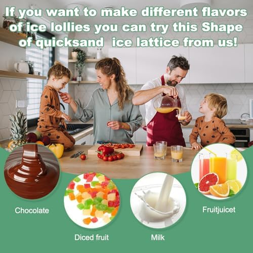 Vue 4 de Moules Glace Silicone