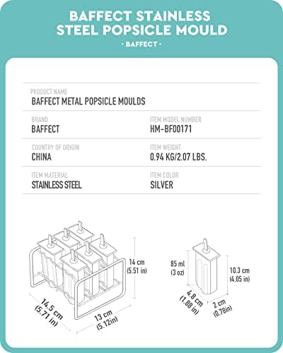 Vue 6 de Baffect En Acier Inoxydable