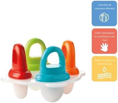 Vue 5 de Nuby Fruitsicles Moules