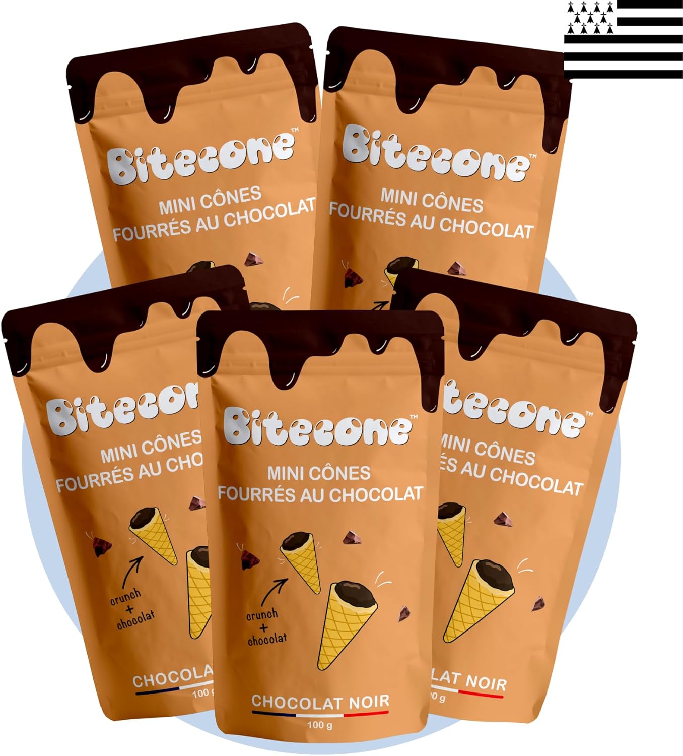 Bitecone Chocolat Noir Fin