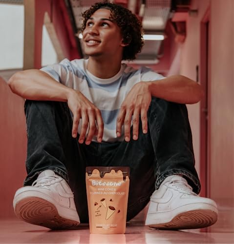 Vue 3 de Bitecone Chocolat Noir Fin