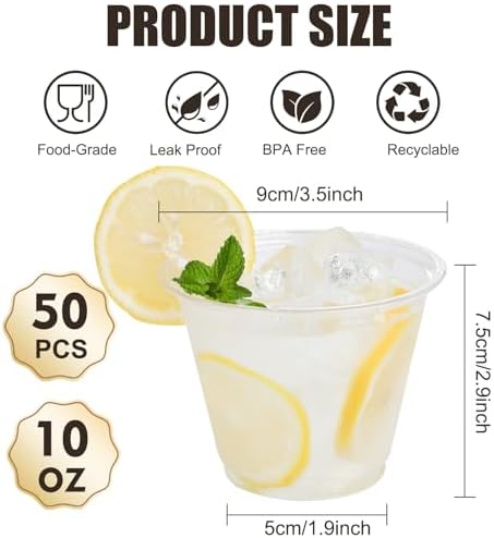 Vue 2 de Gobelets Dessert En