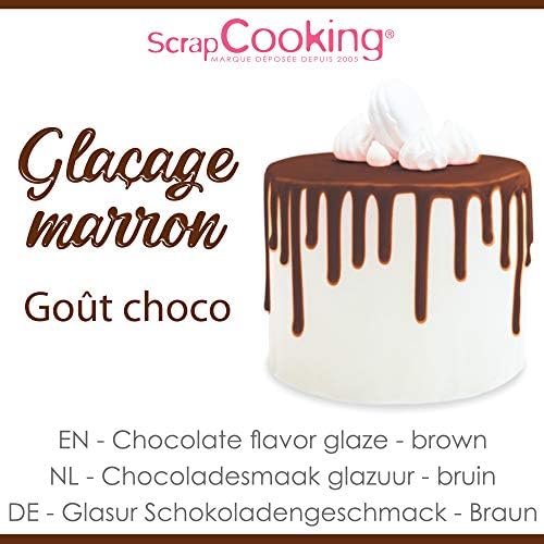 Vue 2 de Scrap Cooking Glacage Marron