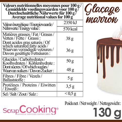 Vue 6 de Scrap Cooking Glacage Marron