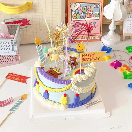 Vue 4 de Pieces Decorations De Cocktail