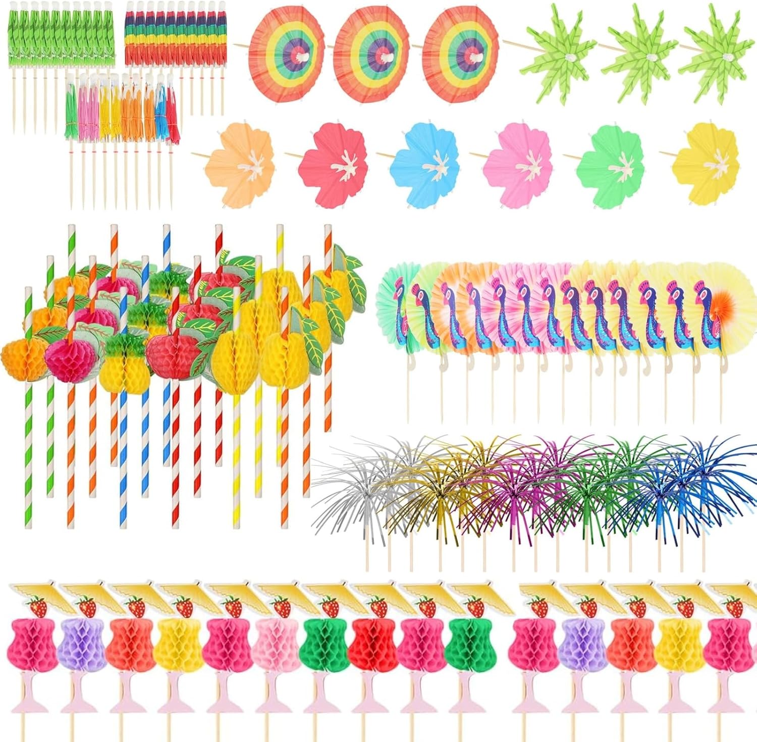 Pieces Decorations Pour Cocktails