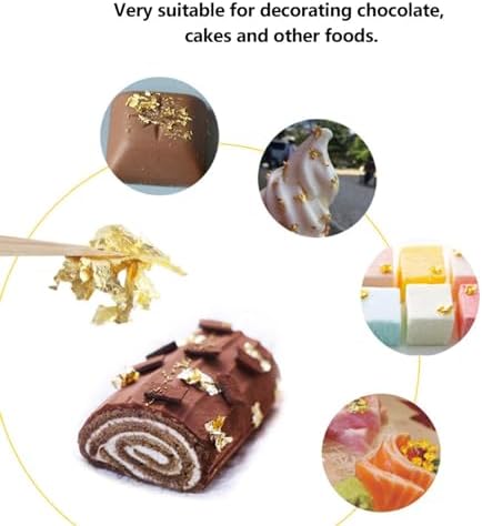 Vue 4 de Feuille Dor Pcs Multifonctionnel