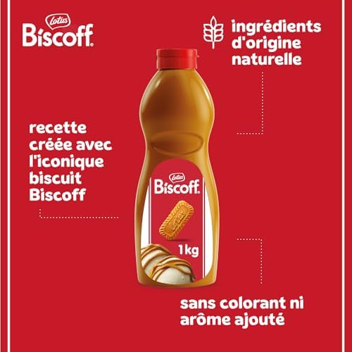 Vue 4 de Lotus Biscoff Sauce Topping
