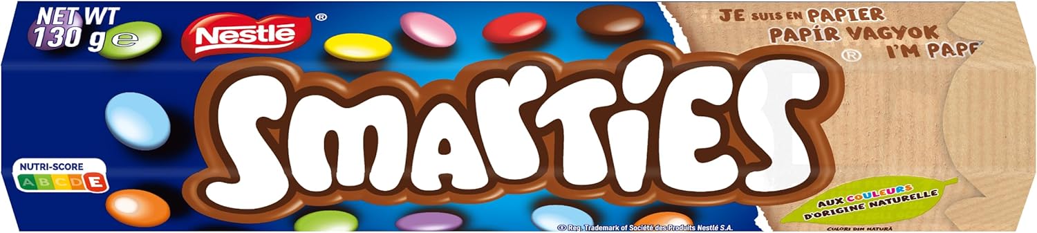 Smarties Bonbons Chocolates Tube