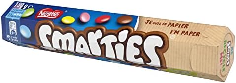 Vue 3 de Smarties Bonbons Chocolates Tube