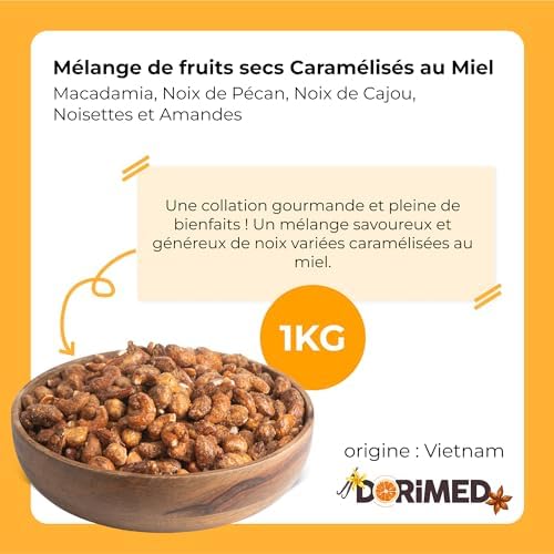 Vue 3 de Melange De Fruits Secs
