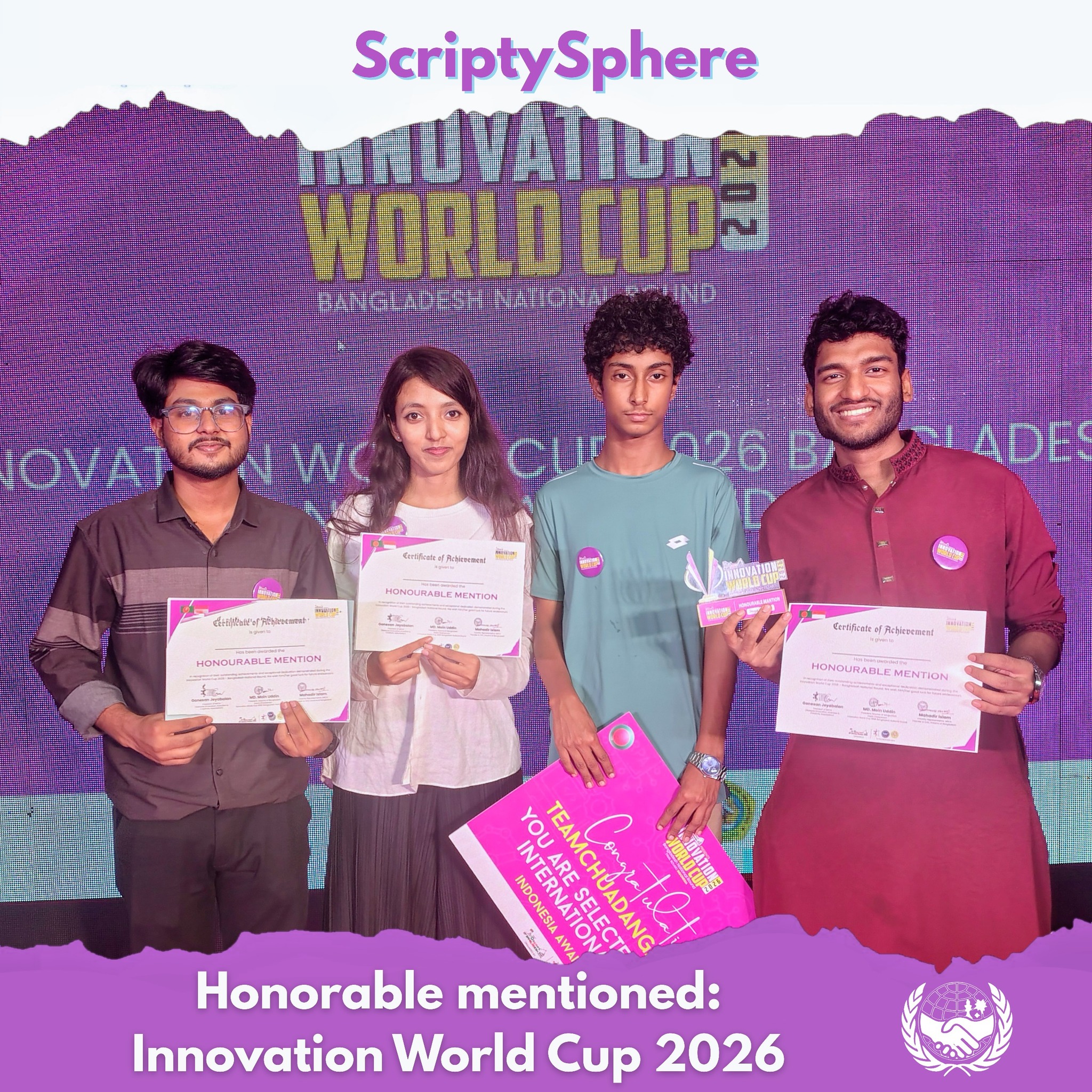 ScriptySphere INNOVATION WORLD CUPS