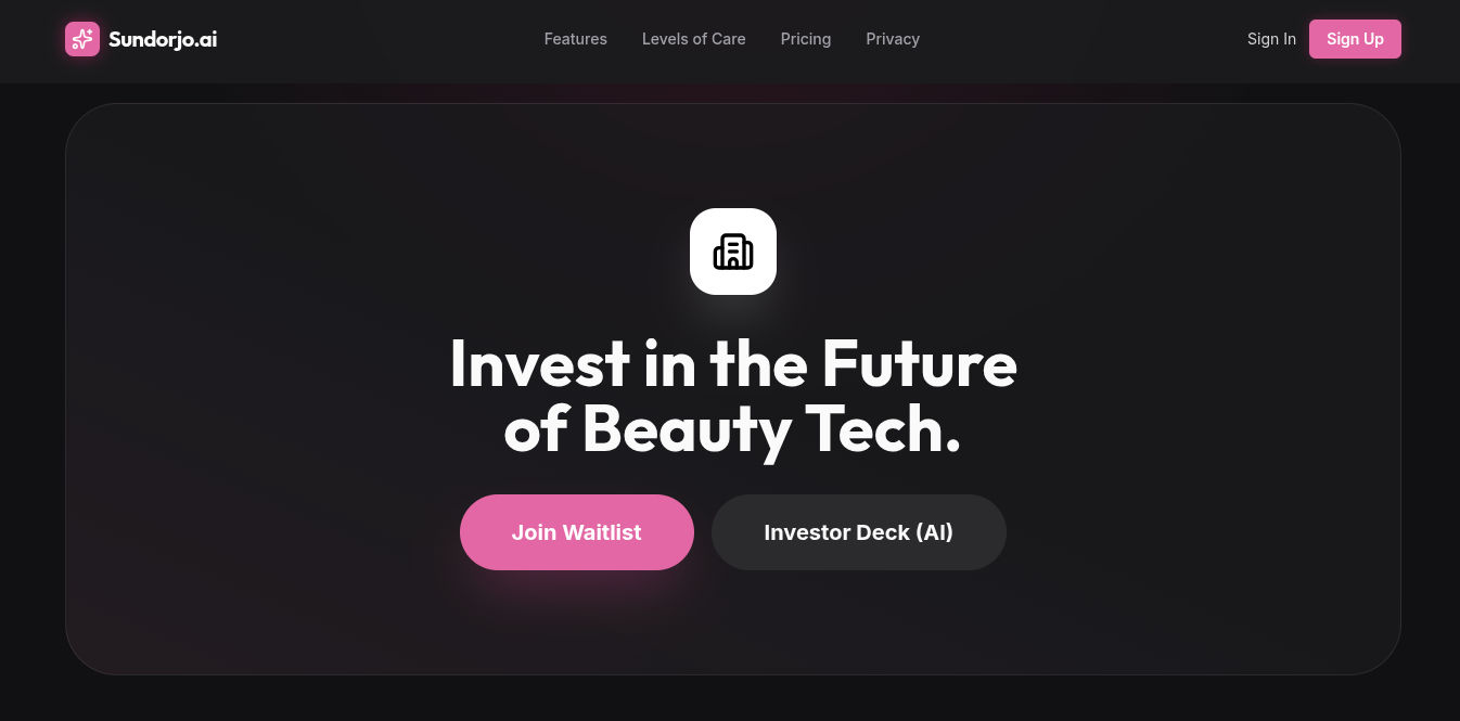 SundorjoAI: Using AI to Redefine Skincare Awareness