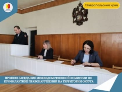 Заседание межведомственной комиссии по профилактике правонарушений