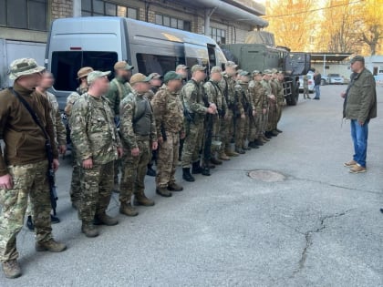 Кавалер трёх орденов Мужества Сергей Шевелев пожелал бойцам ставропольского СОБРа успешного выполнения задач в зоне СВО