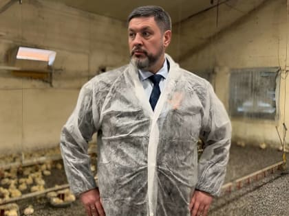 Глава Кировского муниципального округа посетил птицефабрику в поселке Фазанный, которая специализируется на производстве мяса птицы.