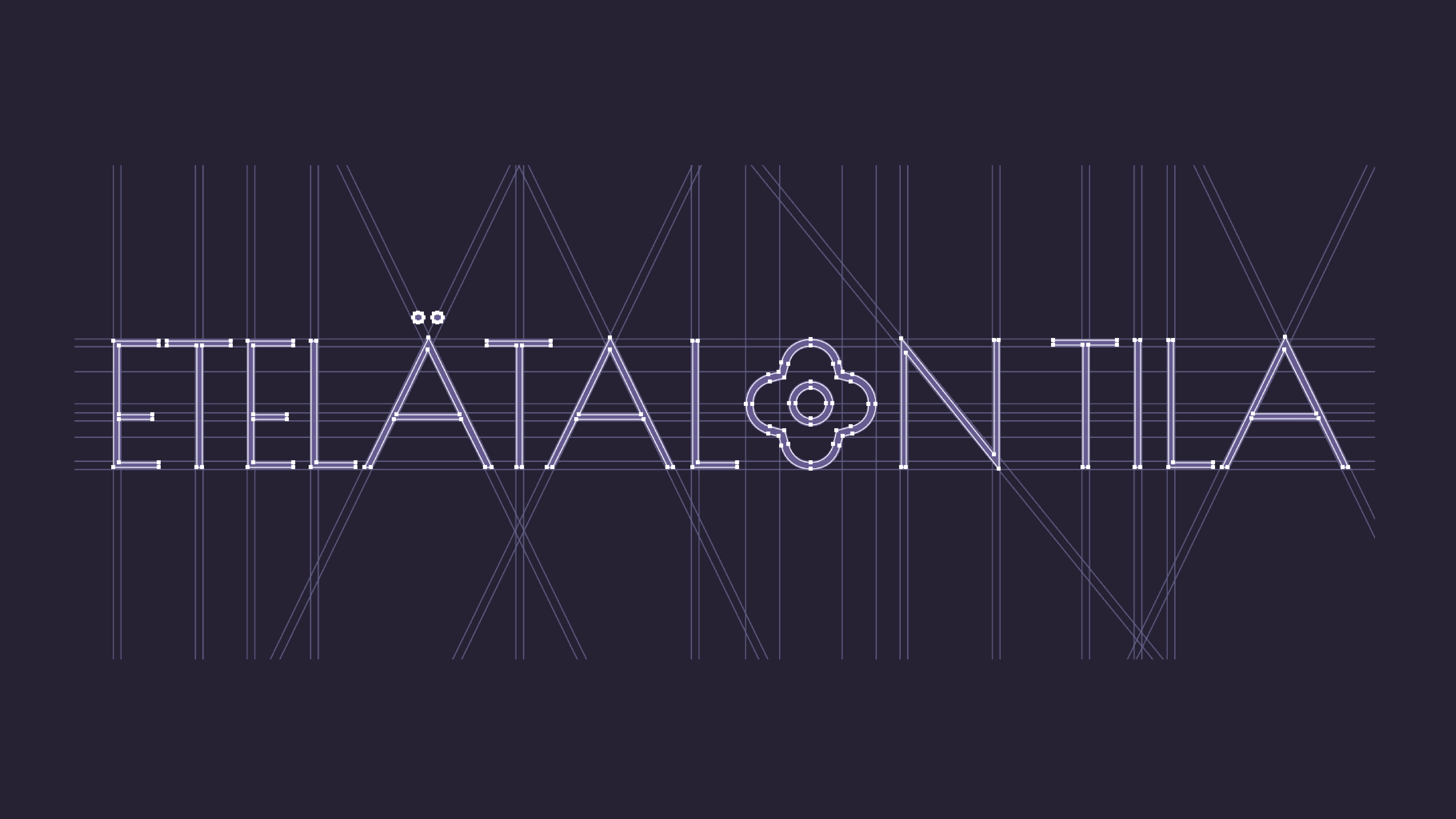 Etelätalon Tila – typografia