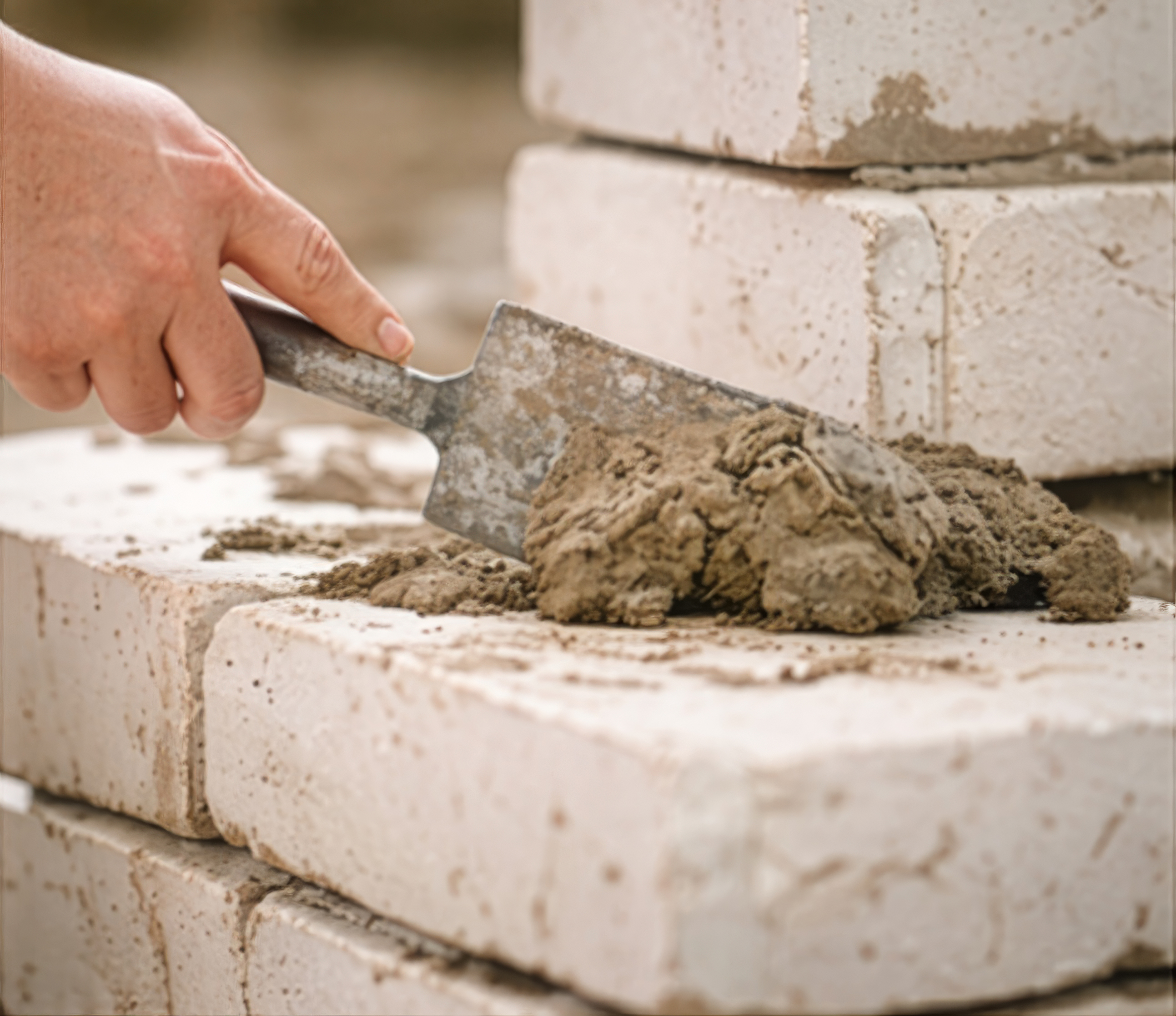 Asennus ja huolto – muuraustyö ja laasti