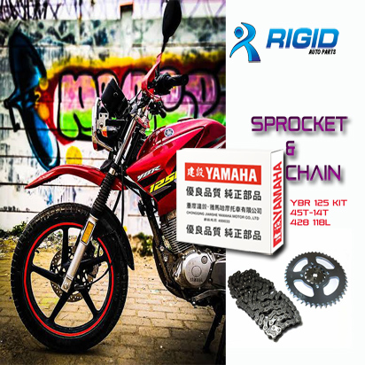 Yamaha YBR 125 Chain Kit Deliver Free